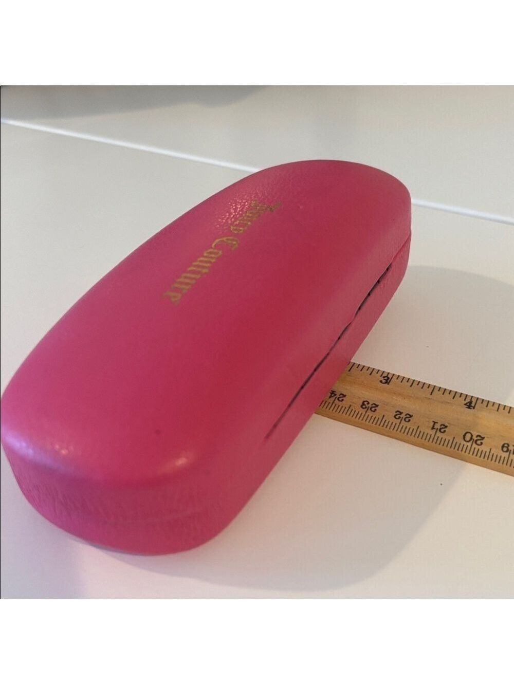 JUICY COUTURE retro hard shell sunglasses case hot pink eyeglass case - Picture 13 of 13